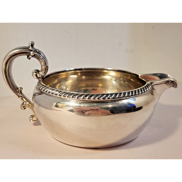 Vintage Reed & Barton #4090 Silverplate Creamer Pitcher - Picture 1 of 11
